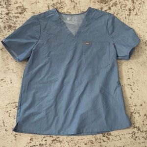 Catarina XXL heathered indigo top